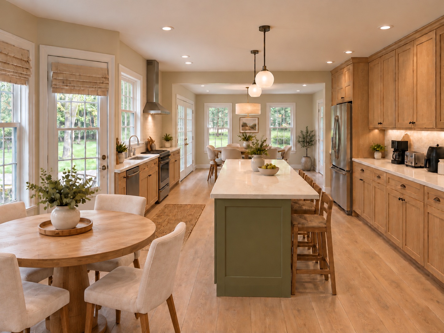 Opening the kitchen to dining — proposed renovation